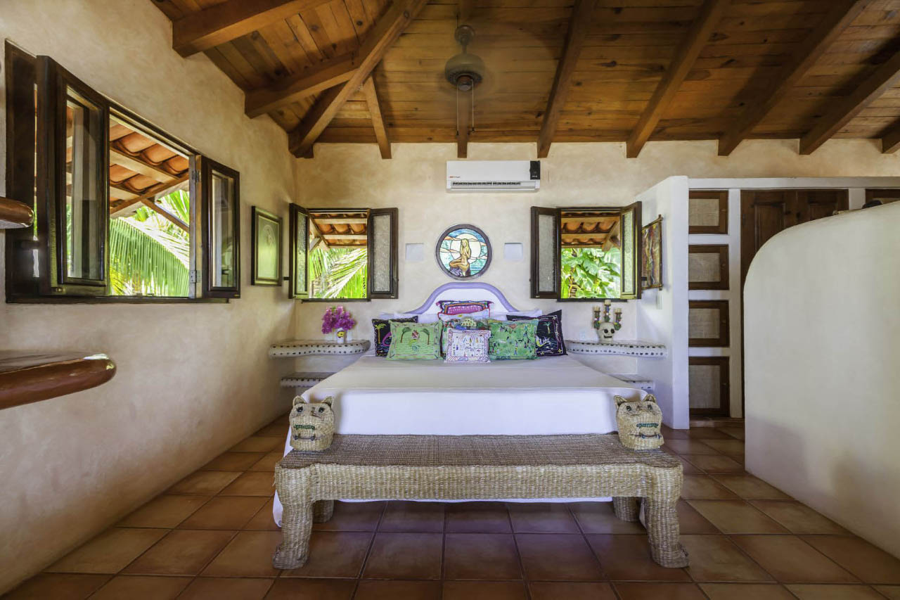 Private Mexican Villa bedroom